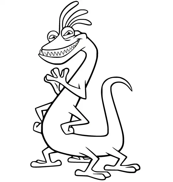 PDF desenhos Monstros S.A. para baixar