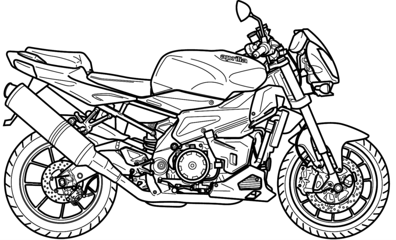 desenhos de motos infantis