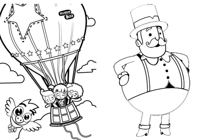Desenhos do Bita para imprimir