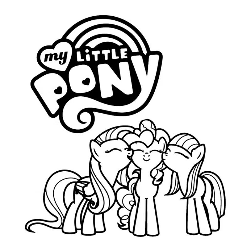 pinkie pie desenhos para colorir