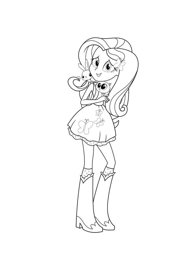 desenhos do grupo my little pony para colorir