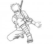 kakashi sensei para colorir
