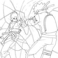 desenhos do naruto para colorir kakashi