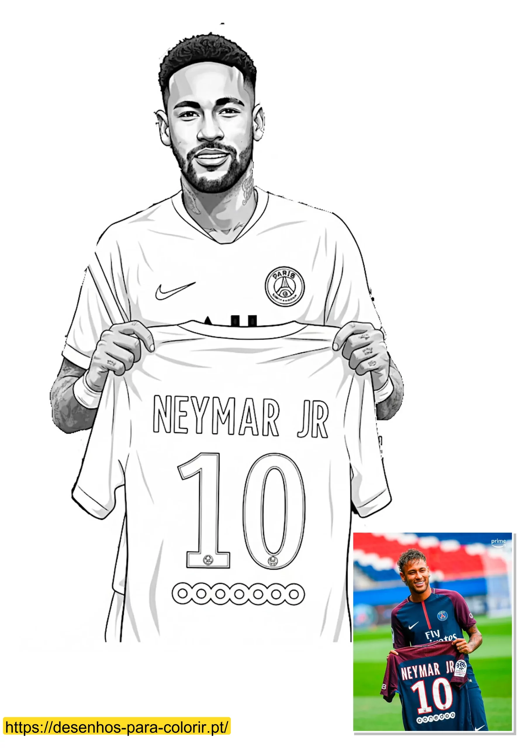 neymar jr para crianças