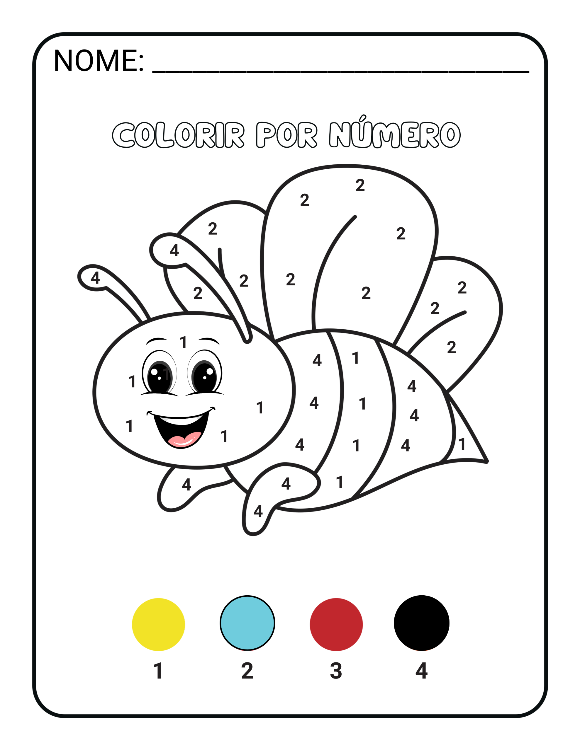 pintura com números