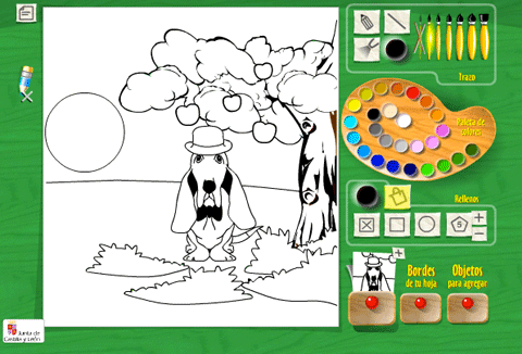 sites para colorir desenhos