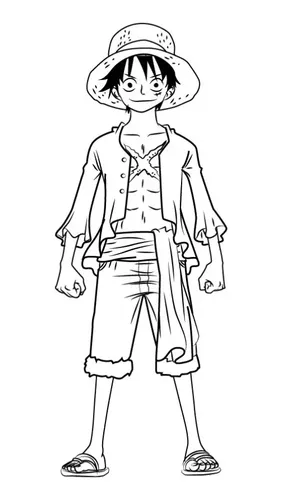 desenhos one piece para imprimir