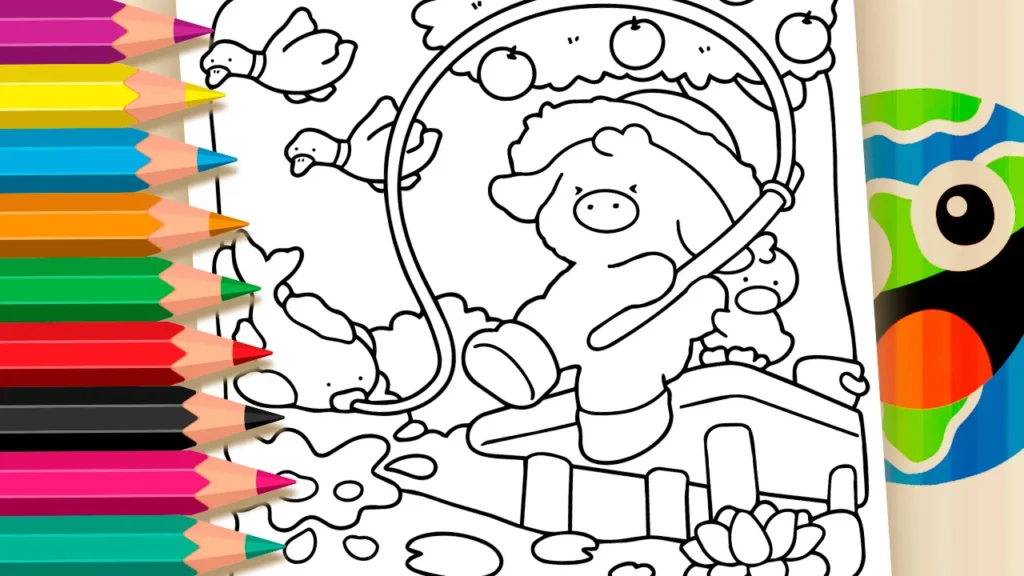 desenhos para pintar online