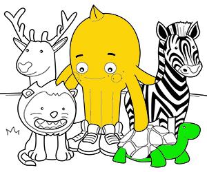 desenhos para colorir com IA