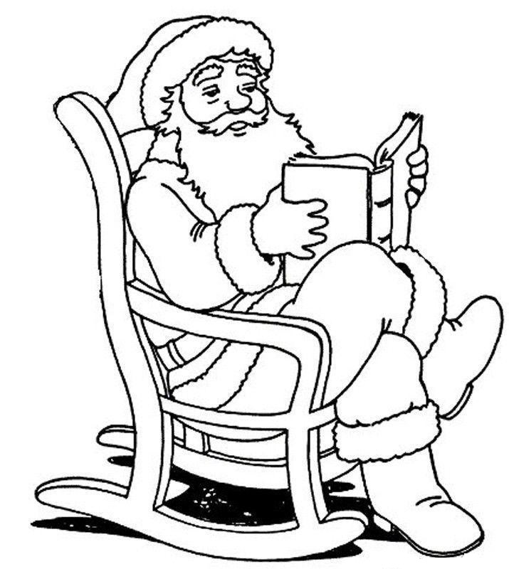desenho papai noel com trenó