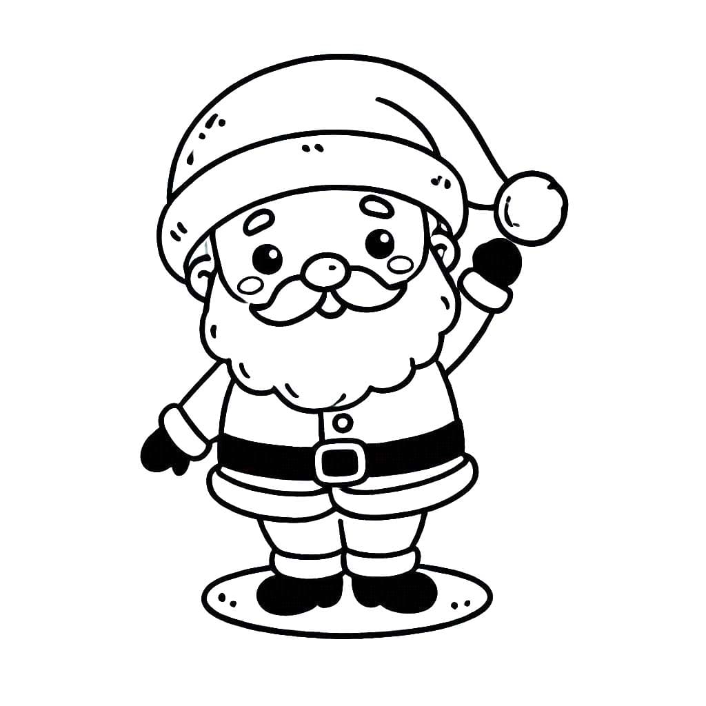 moldes de papai noel para artesanato