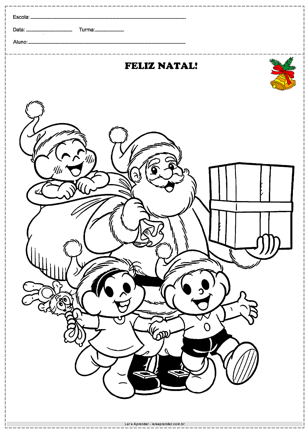 desenhos de natal para imprimir