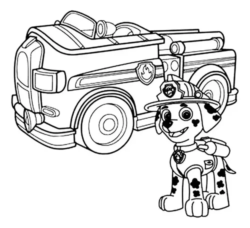paw patrol coloring pages printable