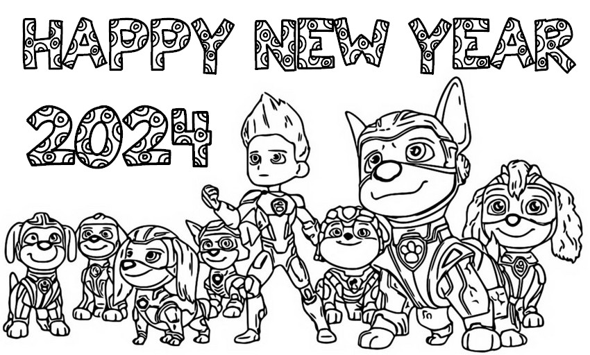 Imprimir desenhos da Patrulha Canina Super Filhotes
