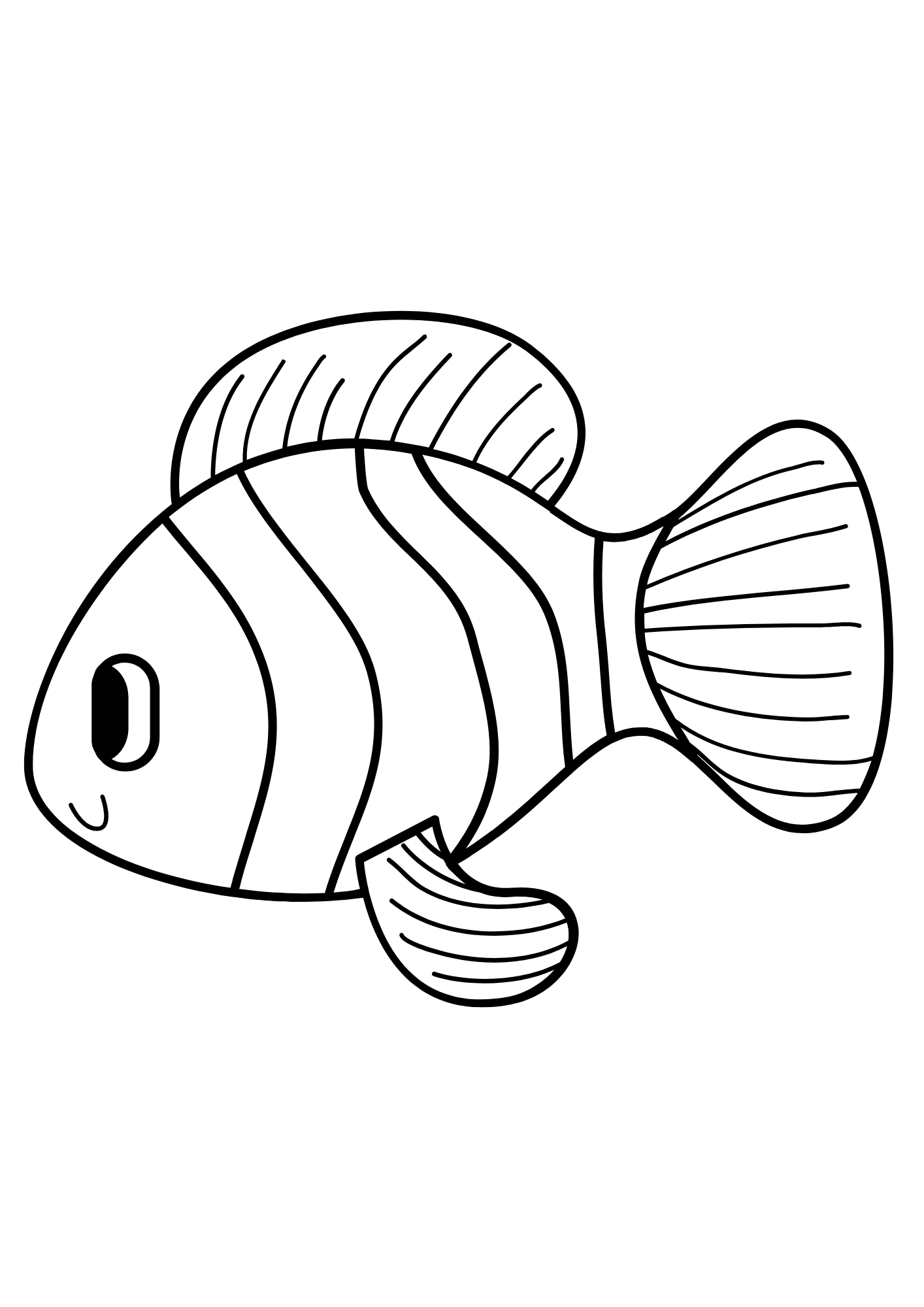 peixe para colorir online