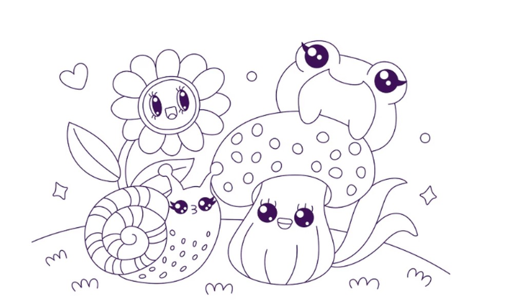 imagens png para colorir online