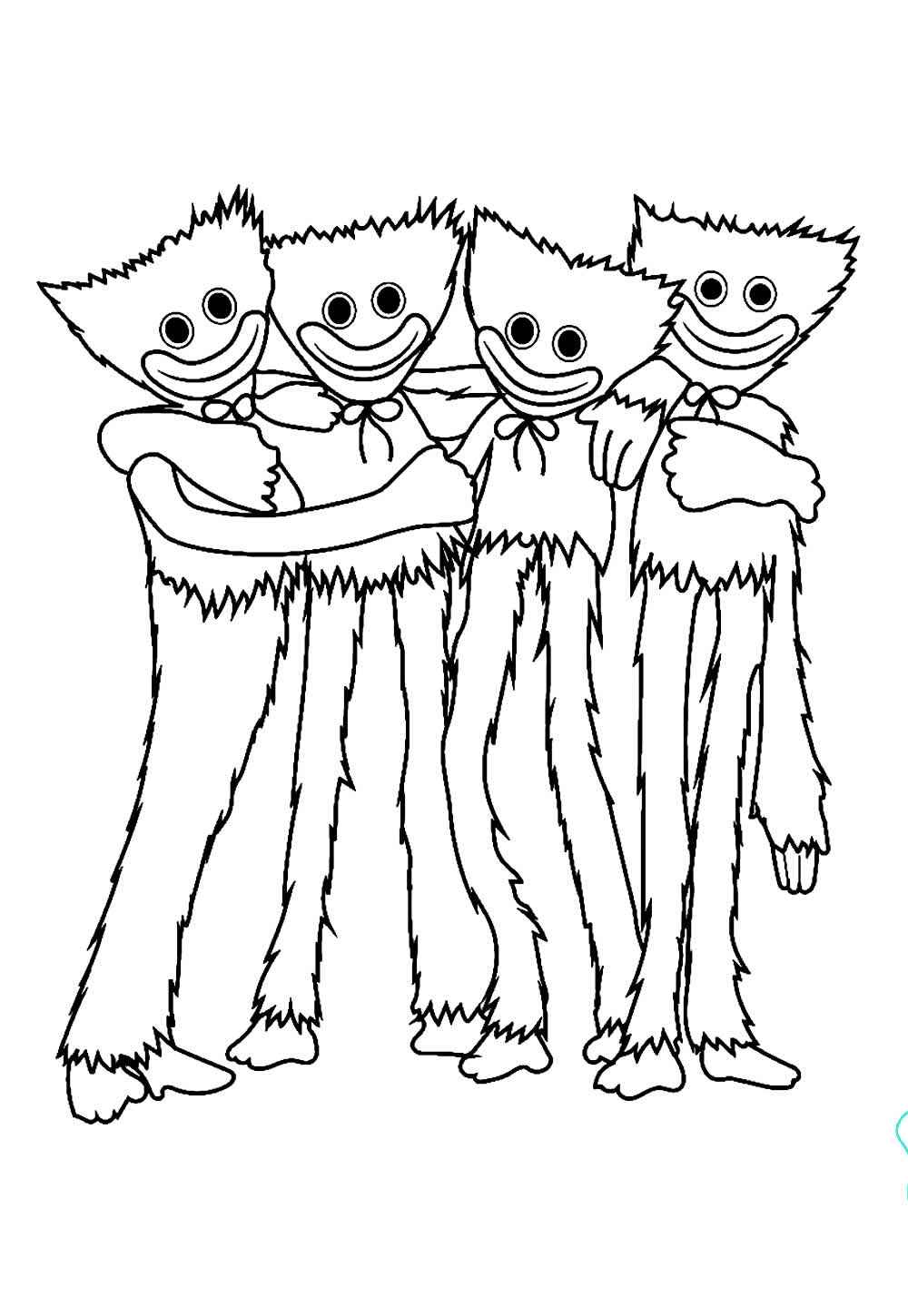 desenho dogday para colorir poppy playtime 3