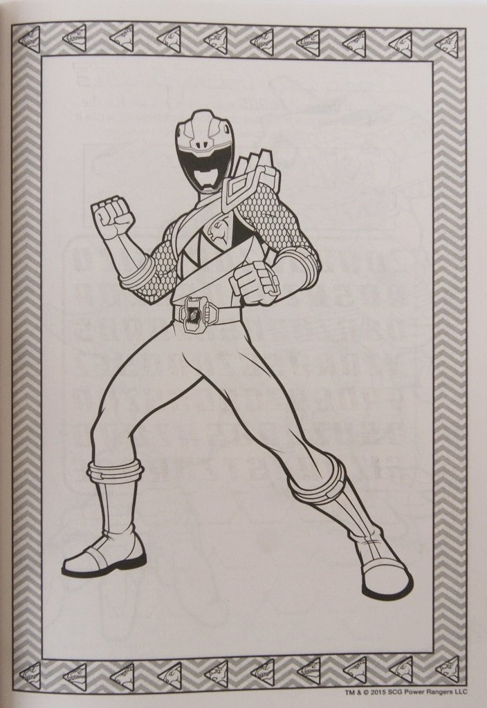 desenhos power rangers dino charge para imprimir