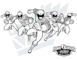 atividade infantil power rangers dino charge