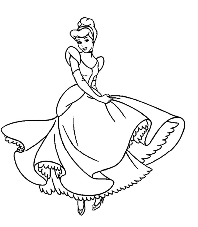 princesas para colorir online