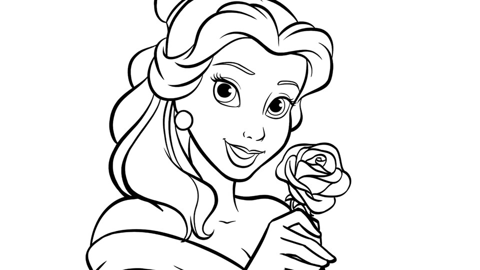desenhos de princesas fáceis