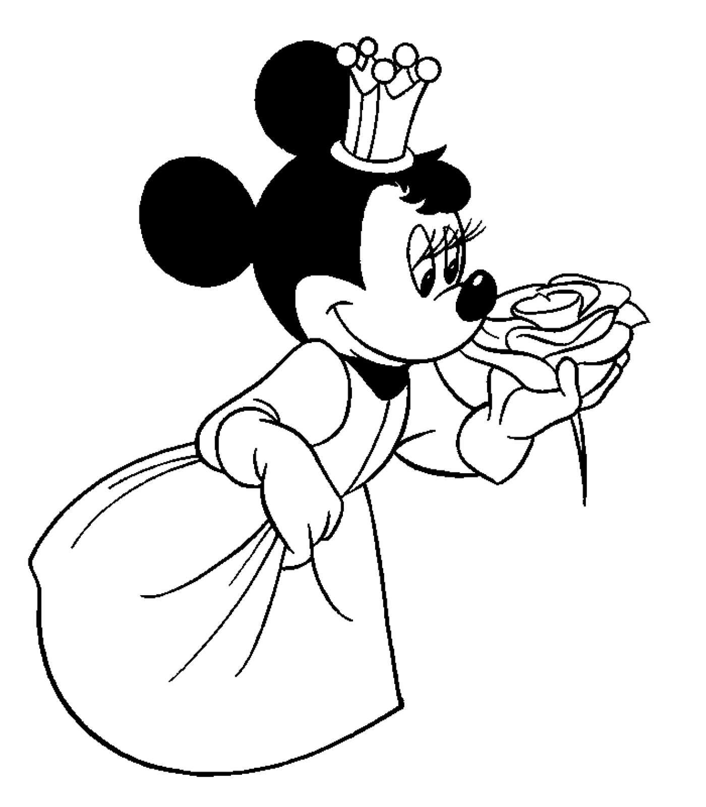desenhos de princesas disney para pintar