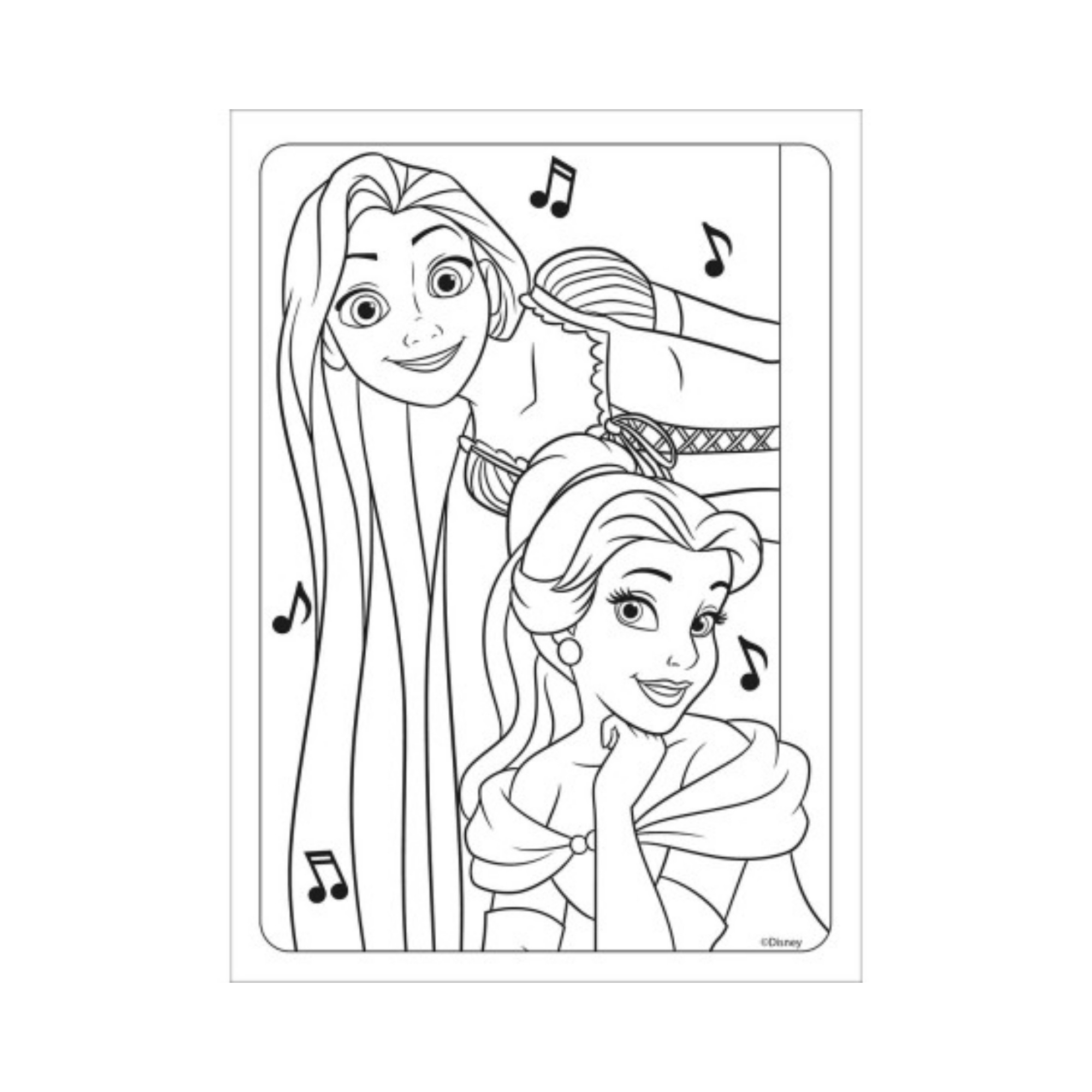 desenhos princesas disney para imprimir e colorir