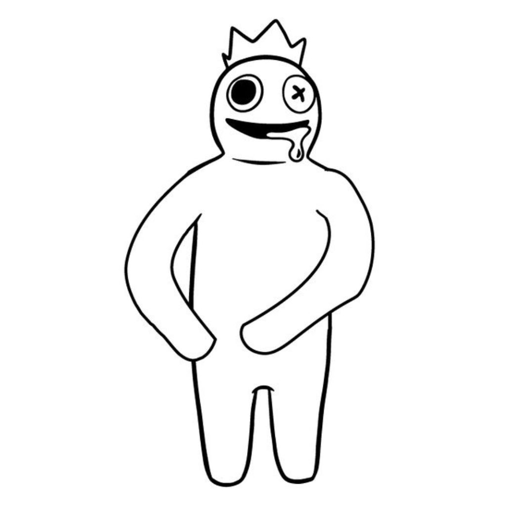 rainbow friends roblox para imprimir