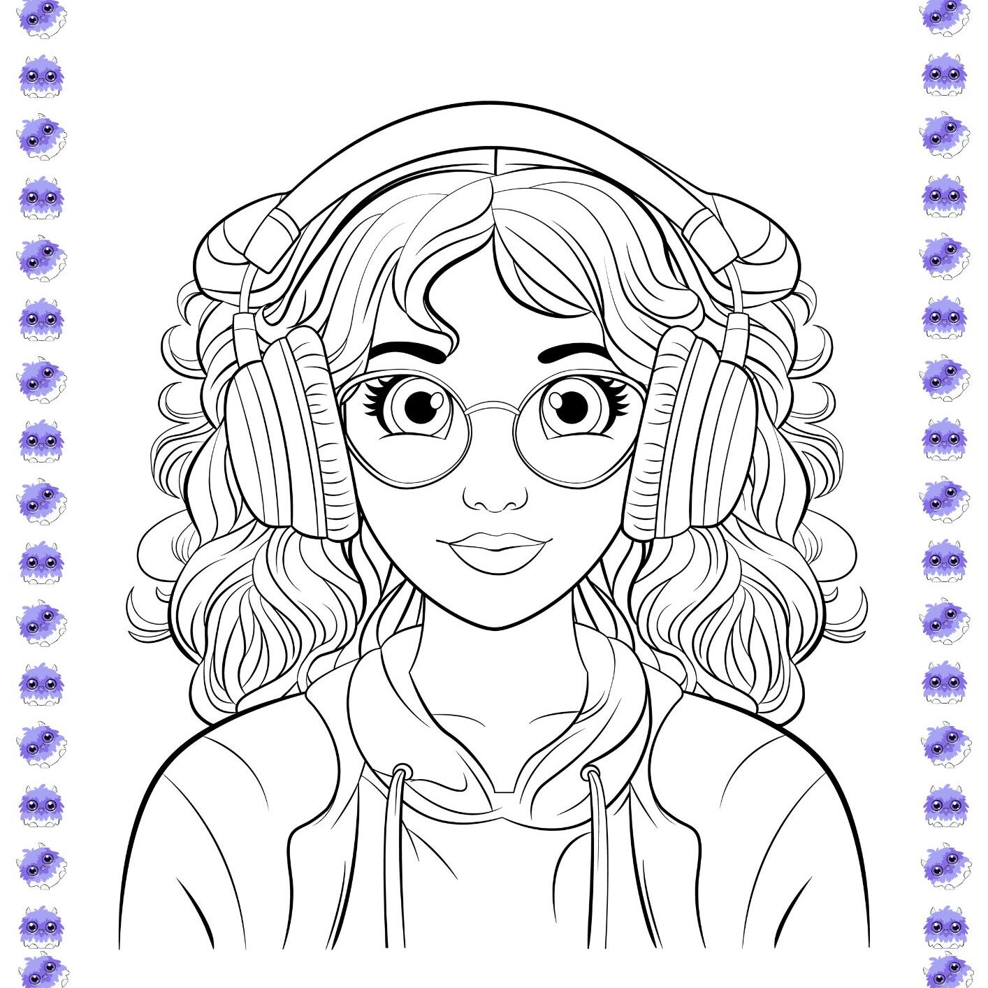 desenho para colorir realista