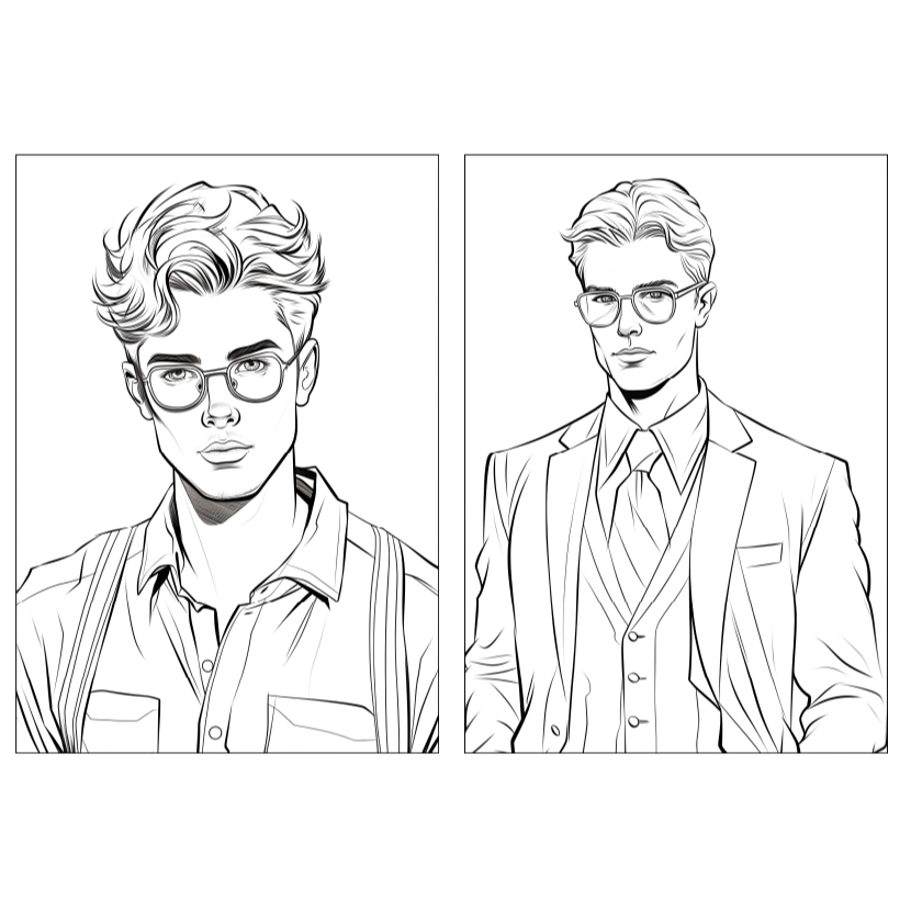 desenho para colorir realista