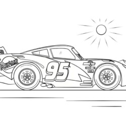 desenho do Relâmpago McQueen para baixar