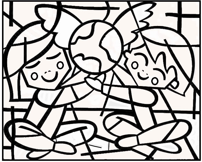 Atividades escolares de arte Romero Britto