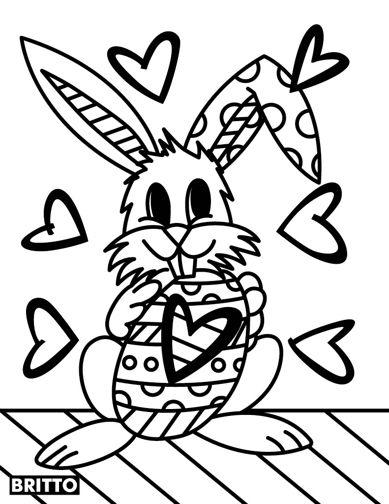 Romero Britto para colorir animais