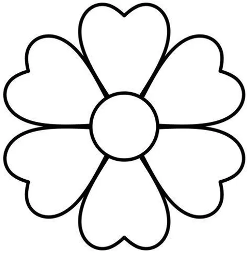 desenhos de flores para colorir