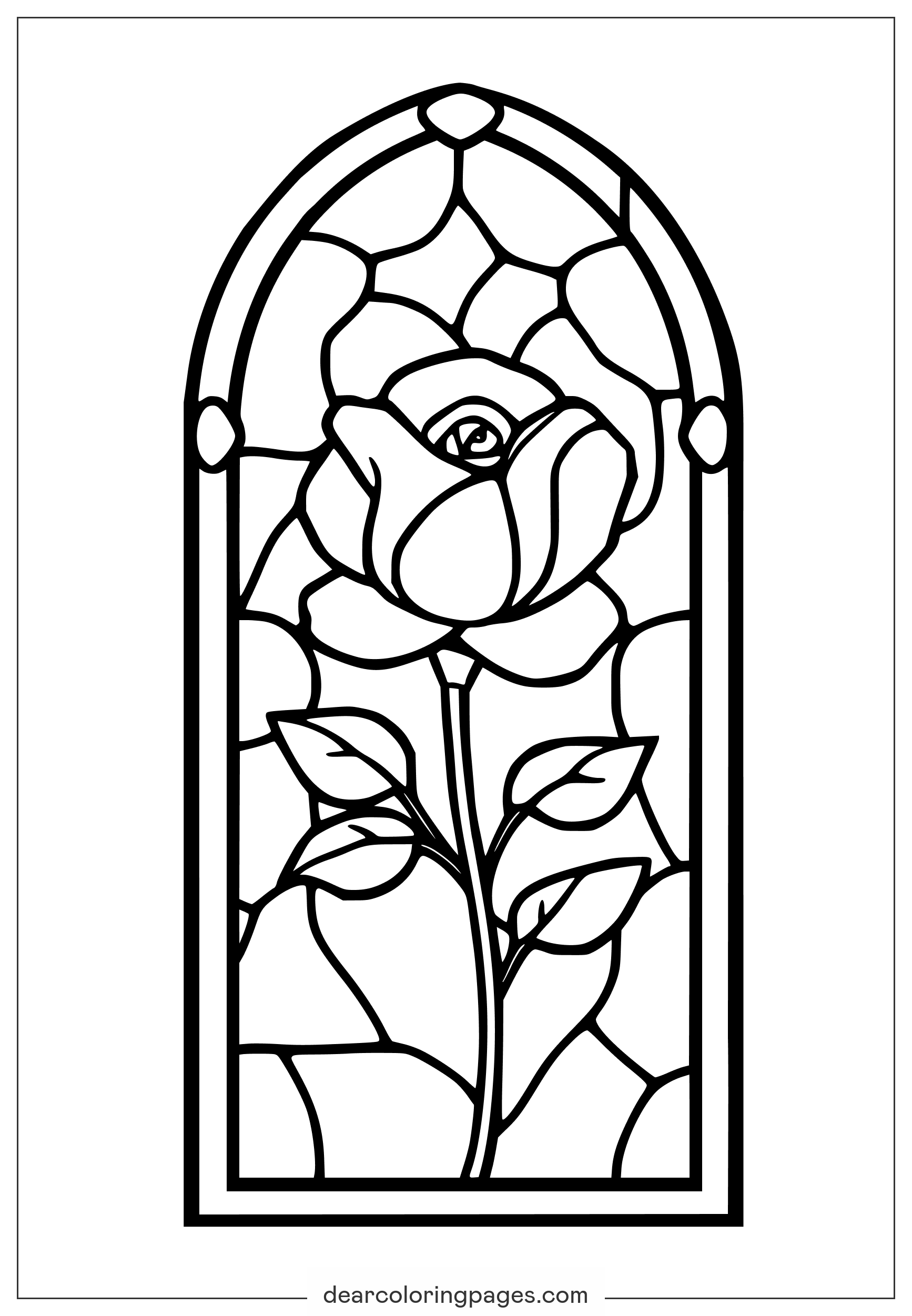 desenhos de rosas para imprimir