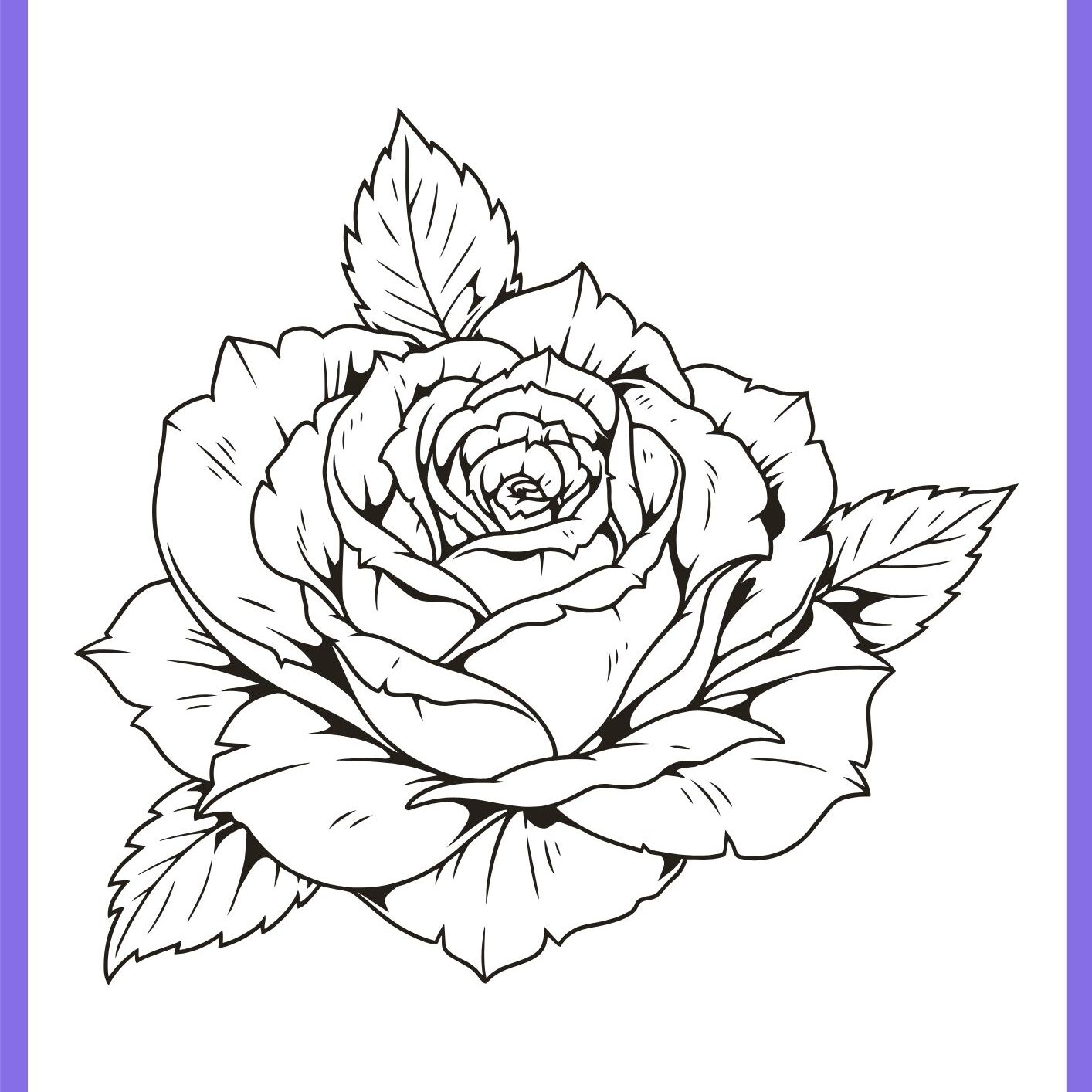 rosas para pintar