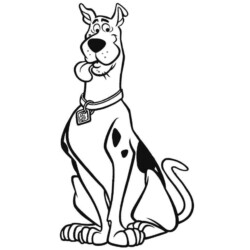 imagens do Scooby-Doo para pintar