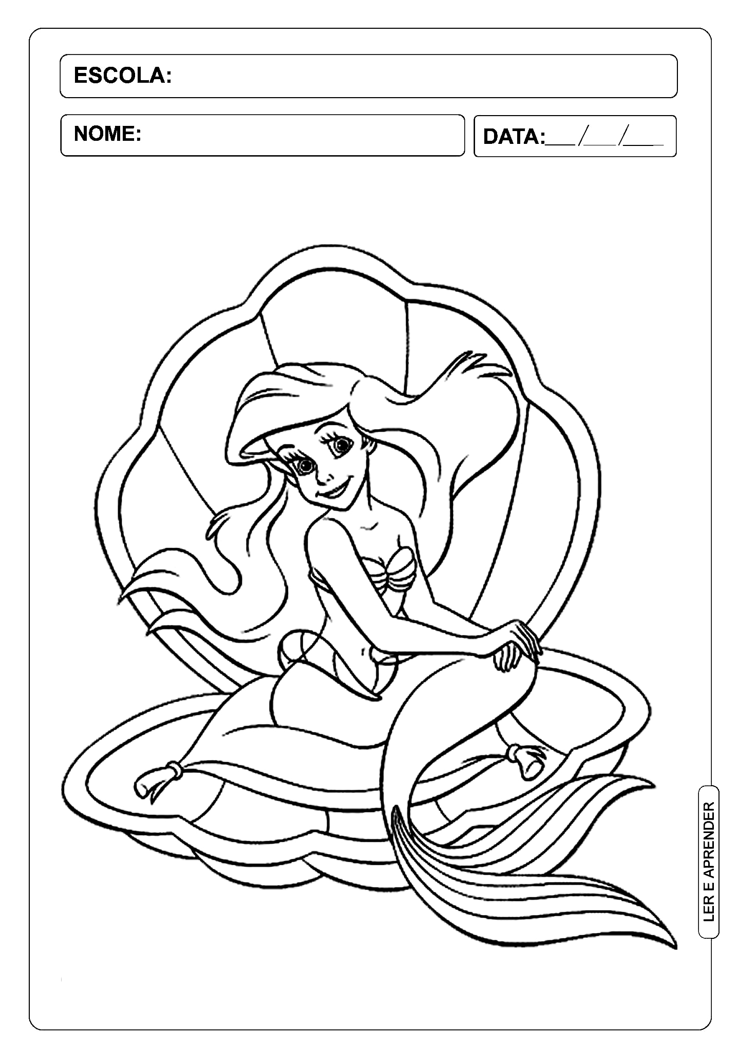 desenhos de fundo do mar para colorir