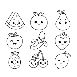 desenhos de personagens simples para imprimir