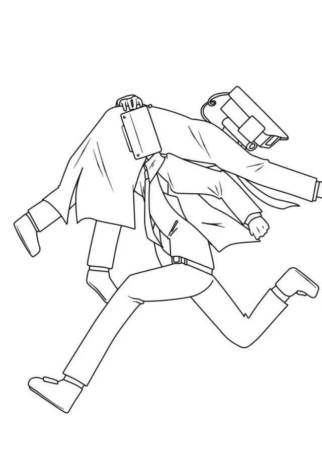 skibidi toilet coloring pages