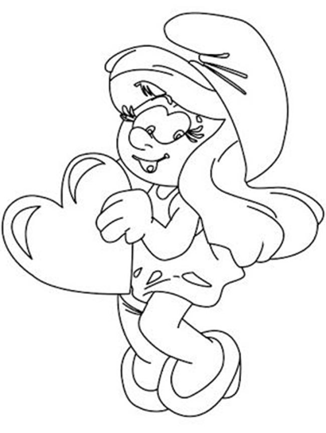 desenhos dos smurfs para imprimir