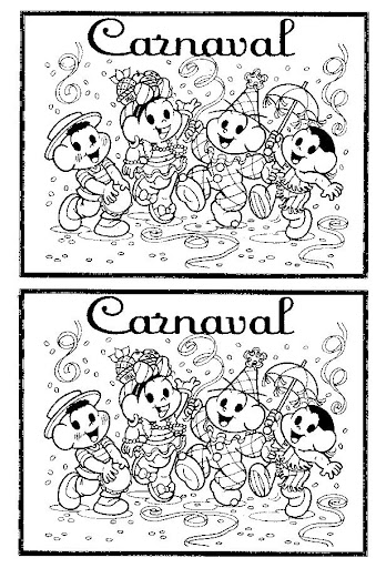 desenhos de blocos de carnaval para colorir