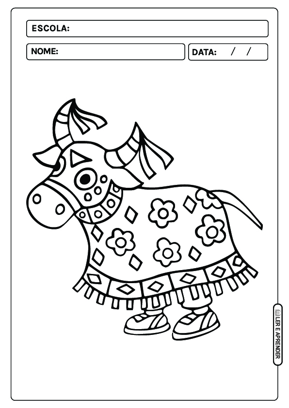 Boitatá para pintar