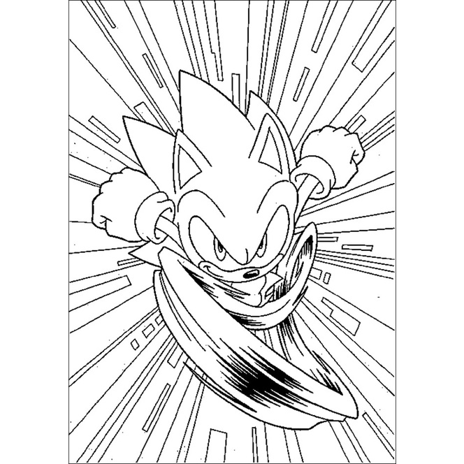desenhos do sonic prime para colorir