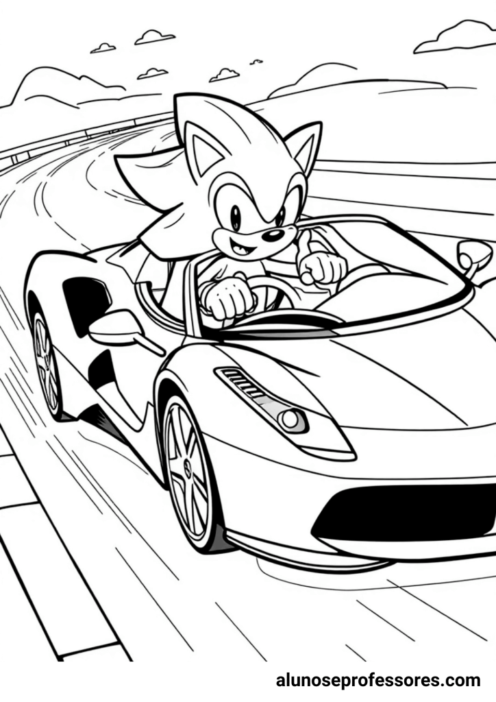 desenhos do sonic para download