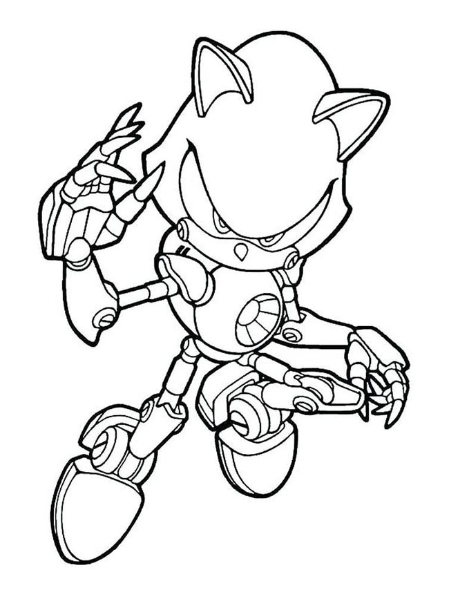 desenhos do dr. robotnik para colorir