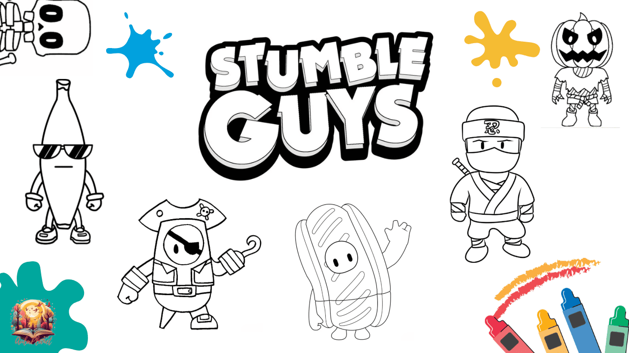 atividade infantil stumble guys