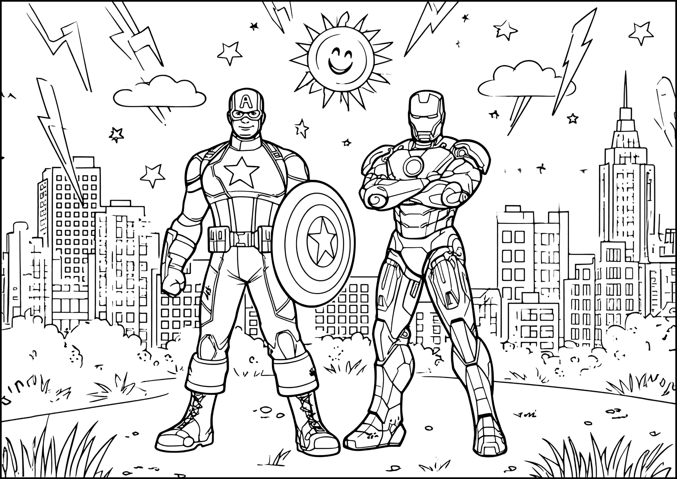 homem aranha para colorir online