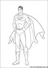 desenhos do superman para imprimir grátis