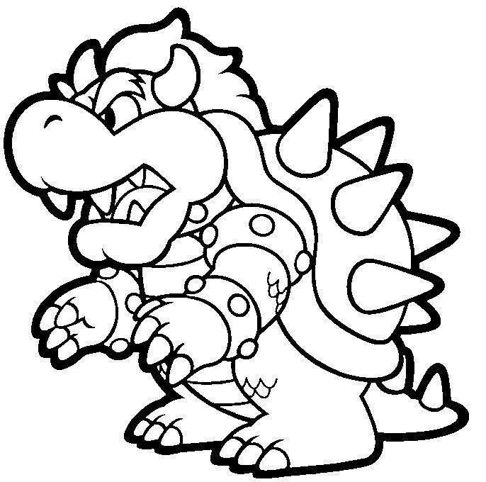 moldes do super mario para colorir